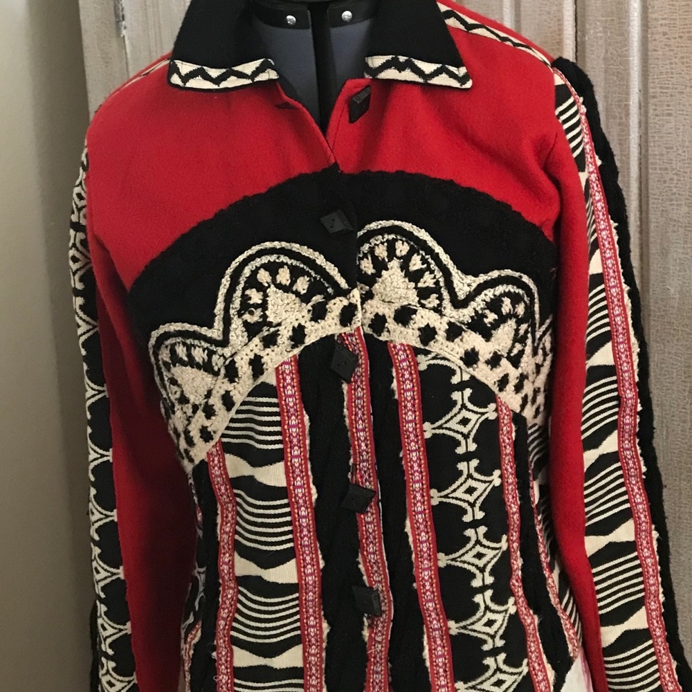 Bohemian style bomber jacket With great details